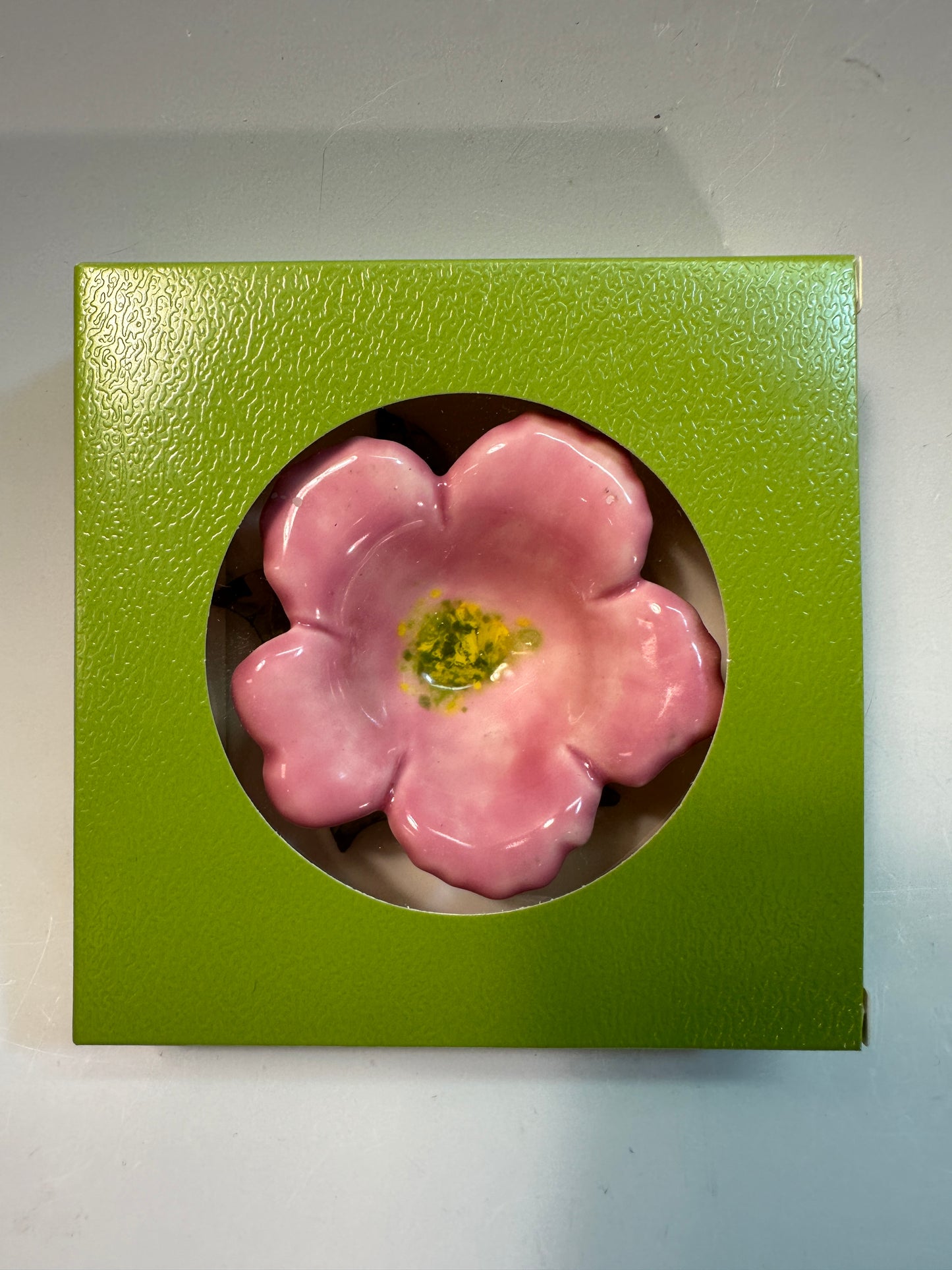 Pink Wild Rose Ring Dish