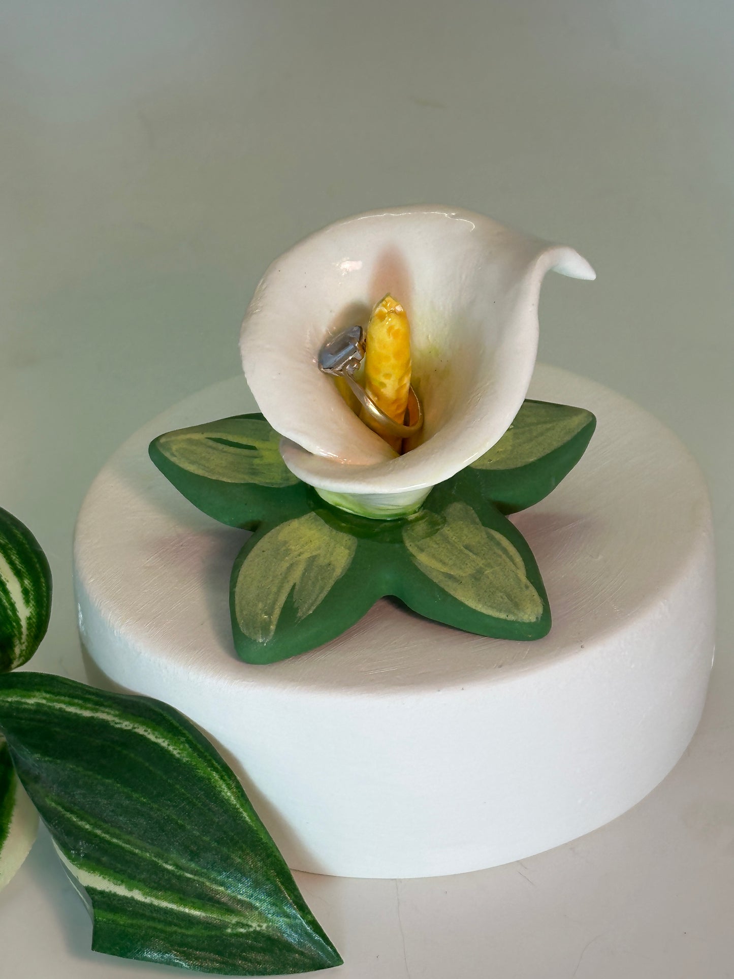 Calla Lily Ring Dish