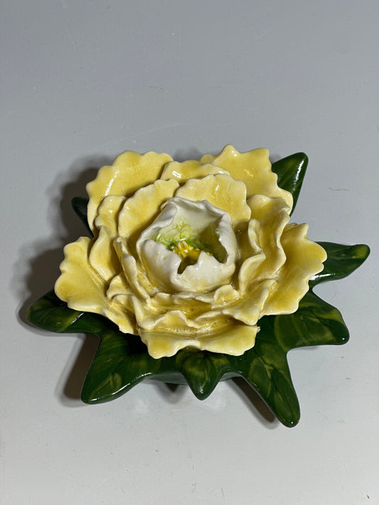 Yellow Peony Bowl, small
