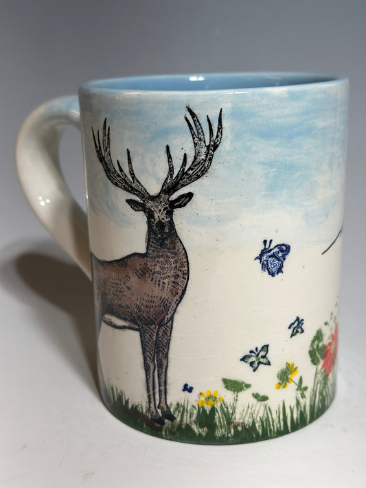 Elk Mountain Scene Mug